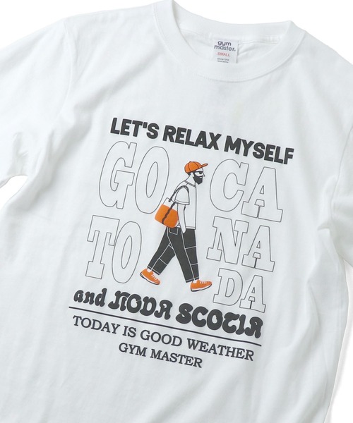 「gym master」 半袖Tシャツ MEDIUM ブラック メンズ_画像5