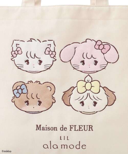 Maison de FLEUR（メゾンドフルール） トートバッグ Lil ala mode