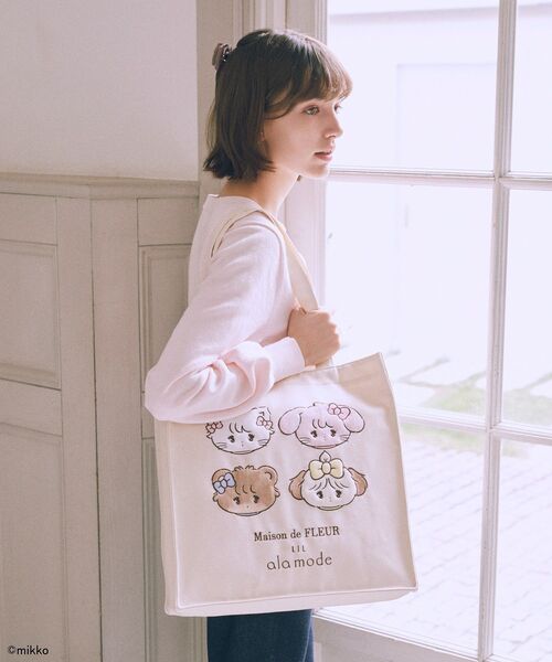 Maison de FLEUR（メゾンドフルール） トートバッグ Lil ala mode