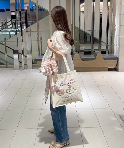 Maison de FLEUR（メゾンドフルール） トートバッグ Lil ala mode