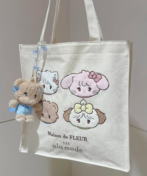 Maison de FLEUR（メゾンドフルール） トートバッグ Lil ala mode