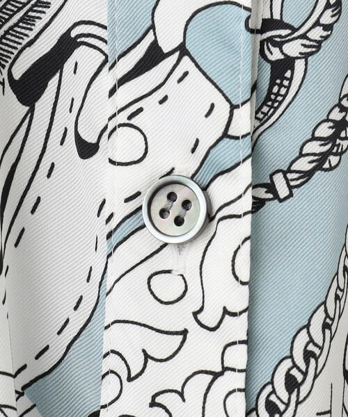 GRACE CONTINENTAL ワンピース　ピンクベージュ　38サイズ GRACE CONTINENTAL（グレースコンチネンタル） シャツワンピース 38