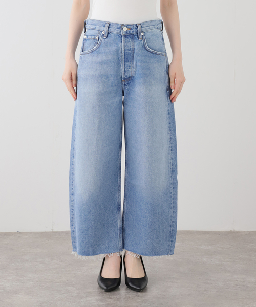 ジーンズ デニム デニムパンツ CITIZENS OF HUMANITY AYLA RAW HEM CROP デニムパンツ 2117C-1810の画像