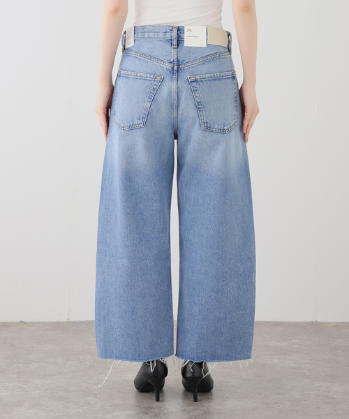 ジーンズ デニム デニムパンツ CITIZENS OF HUMANITY AYLA RAW HEM CROP デニムパンツ 2117C-1810の画像