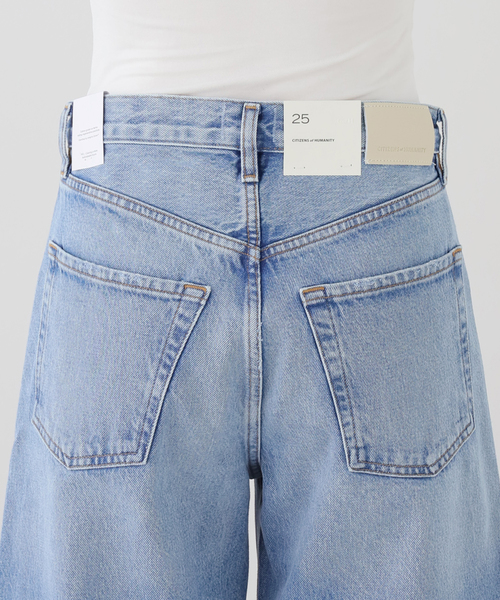ジーンズ デニム デニムパンツ CITIZENS OF HUMANITY AYLA RAW HEM CROP デニムパンツ 2117C-1810の画像