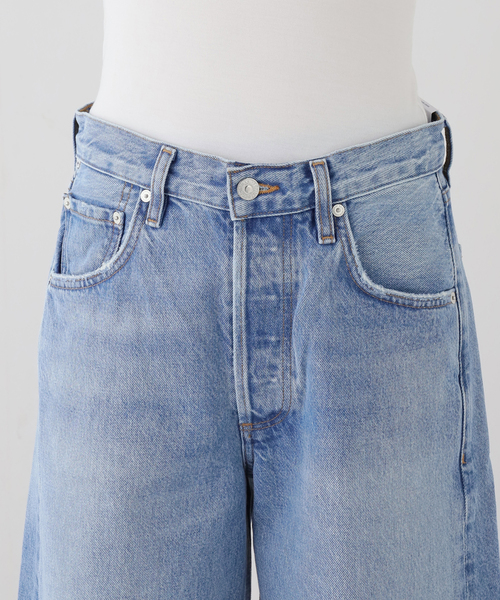 ジーンズ デニム デニムパンツ CITIZENS OF HUMANITY AYLA RAW HEM CROP デニムパンツ 2117C-1810の画像