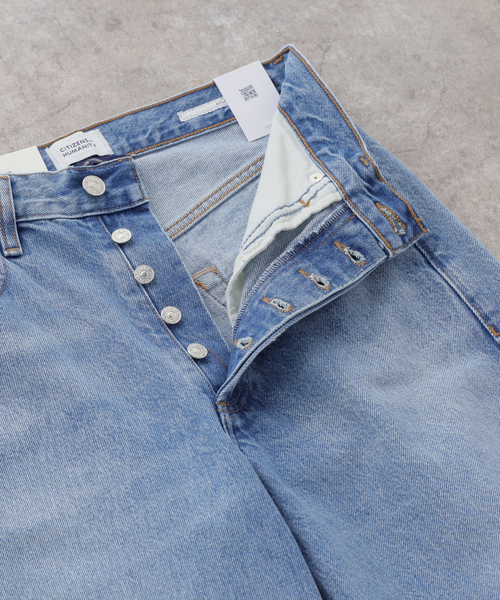 ジーンズ デニム デニムパンツ CITIZENS OF HUMANITY AYLA RAW HEM CROP デニムパンツ 2117C-1810の画像