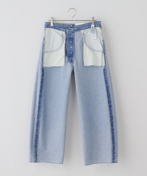ジーンズ デニム デニムパンツ CITIZENS OF HUMANITY AYLA RAW HEM CROP デニムパンツ 2117C-1810の画像
