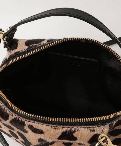 「GIANNI CHIARINI」 レオパード2WAYバッグ - ベージュ レディース_画像4