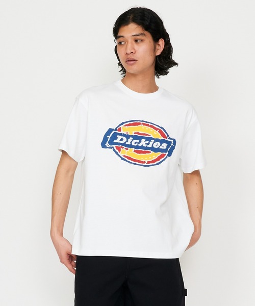 Dickies（ディッキーズ） ヘンリーネック tシャツ ラフエッジ ホース
