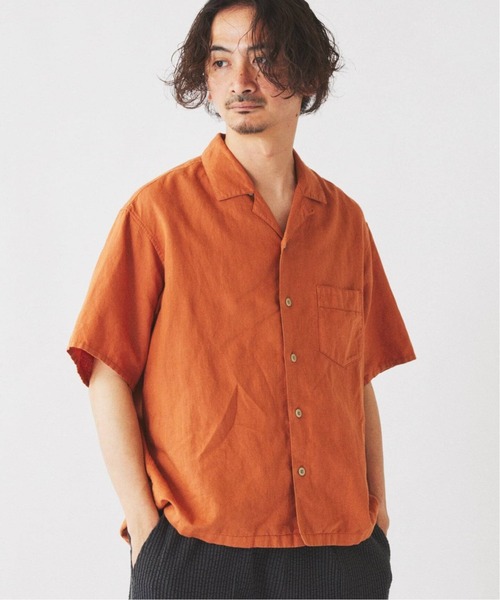 レア！【FLAX】リネンシャツ　I AM FOREVER YOUNG JOURNAL STANDARD relume（ジャーナルスタンダード レリューム