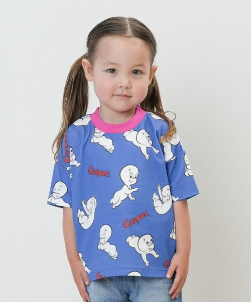 TheBONEZキッズTシャツ140水色キャップセット新品バクプリパステル激レア tシャツ 「5/29(金)発売」「Universal × chimajiro0730さん