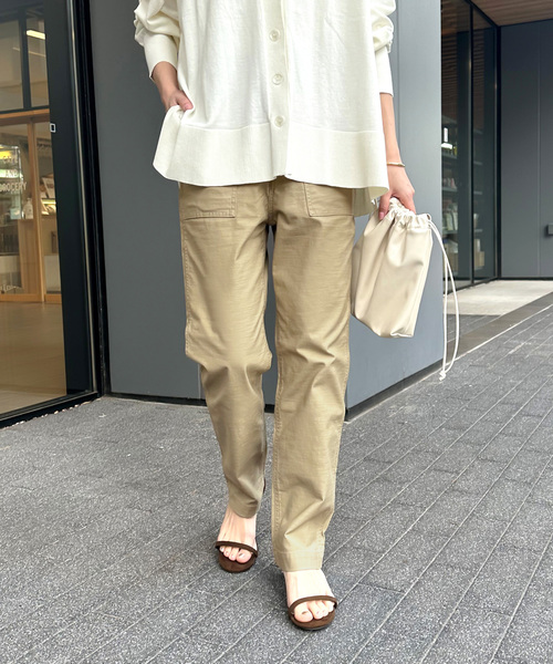 「JOURNAL STANDARD relume」 カーゴパンツ 40 カーキ レディース_画像5