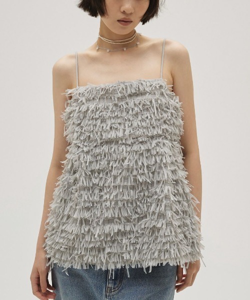 TODAYFUL トゥデイフル todayful キャミソール Tapeyarn Jacquard 