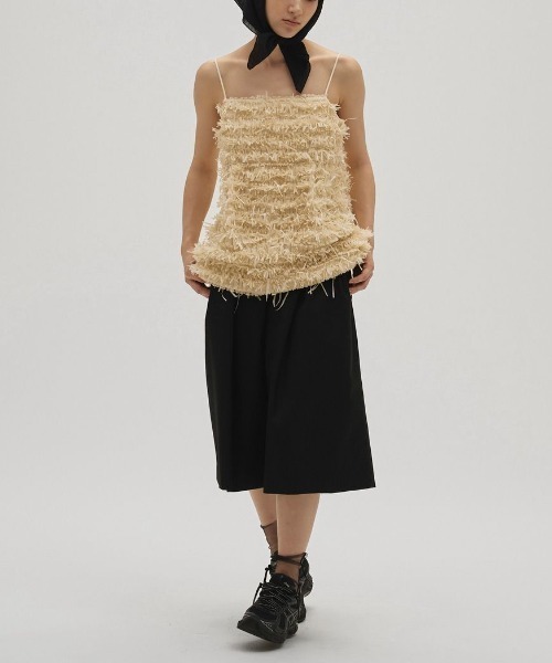 TODAYFUL トゥデイフル todayful キャミソール Tapeyarn Jacquard 