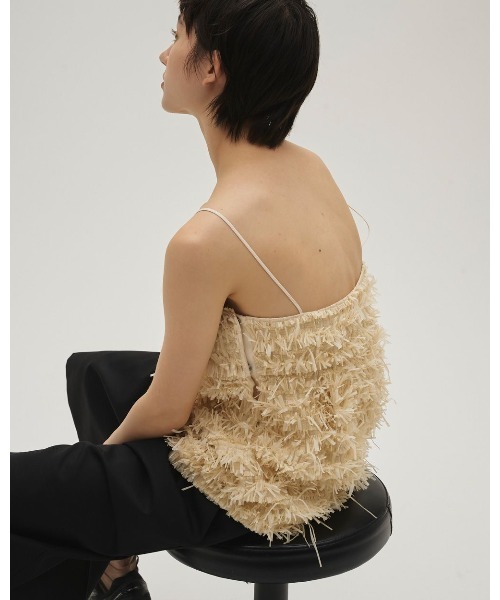 TODAYFUL トゥデイフル todayful キャミソール Tapeyarn Jacquard 