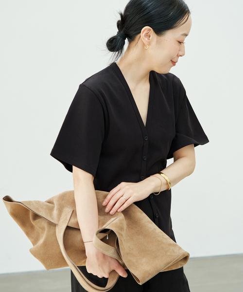 plage（プラージュ） カーディガン フライス カーデ TEE レディース