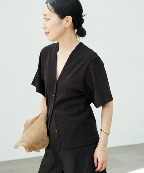plage（プラージュ） カーディガン フライス カーデ TEE レディース