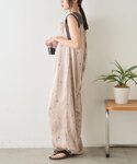 サロペット オーバーオール 「2サイズ展開」花...の詳細画像3