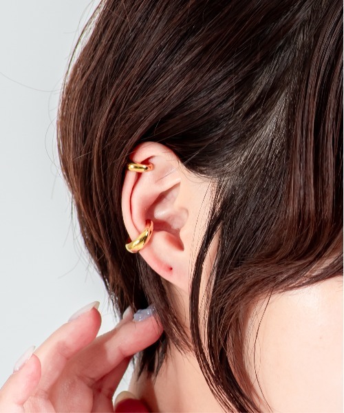TOMWOOD イヤーカフ TOM WOOD（トムウッド） イヤーカフ 「TOMWOOD」Ear Cuff Thick Gold