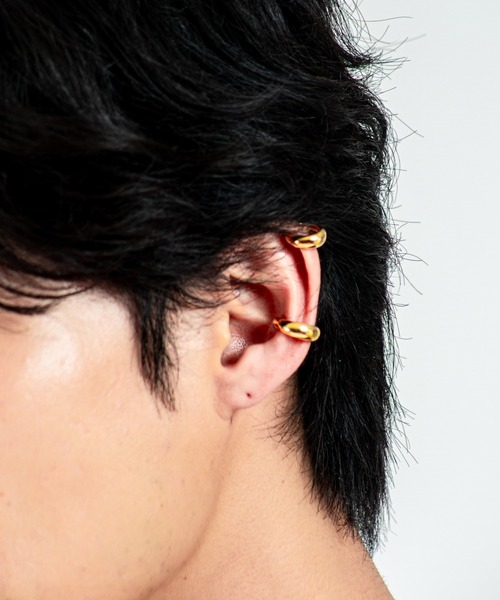 TOM WOOD（トムウッド） イヤーカフ 「TOMWOOD」Ear Cuff Thick Gold
