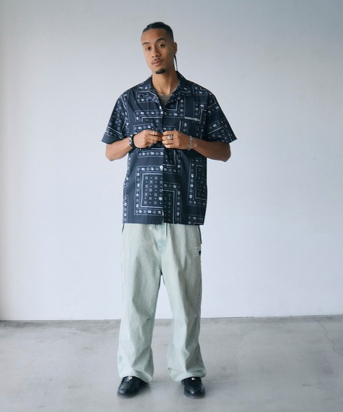 WIND AND SEA（ウィンダンシー） シャツ 半袖 BANDANA S/S SHIRT