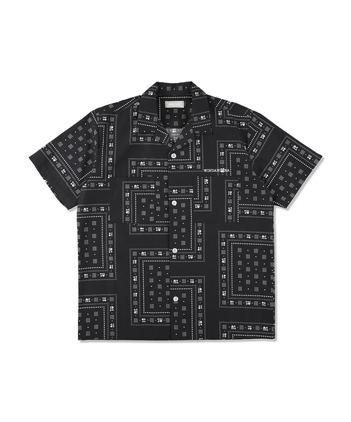 WIND AND SEA（ウィンダンシー） シャツ 半袖 BANDANA S/S SHIRT