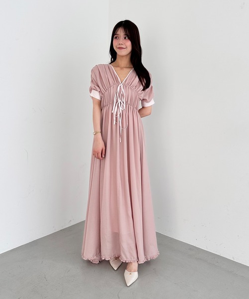 EIMY ISTOIRE（エイミーイストワール） ワンピース 半袖 JARDIN DRESS