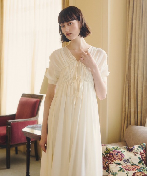 EIMY ISTOIRE（エイミーイストワール） ワンピース 半袖 JARDIN DRESS