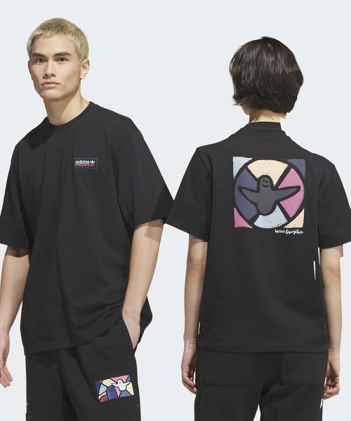 adidas（アディダス） adidas tシャツ スケートボーディング × マーク