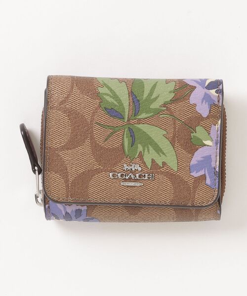 COACH（コーチ） 花柄財布 - ブラウン レディース : ZOZOTOWN Yahoo!店
