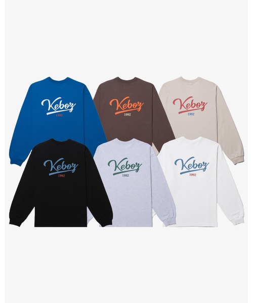「KEBOZ」 長袖Tシャツ L ブラック メンズ_画像5