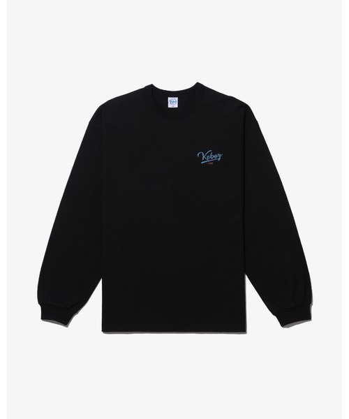 「KEBOZ」 長袖Tシャツ L ブラック メンズ_画像6