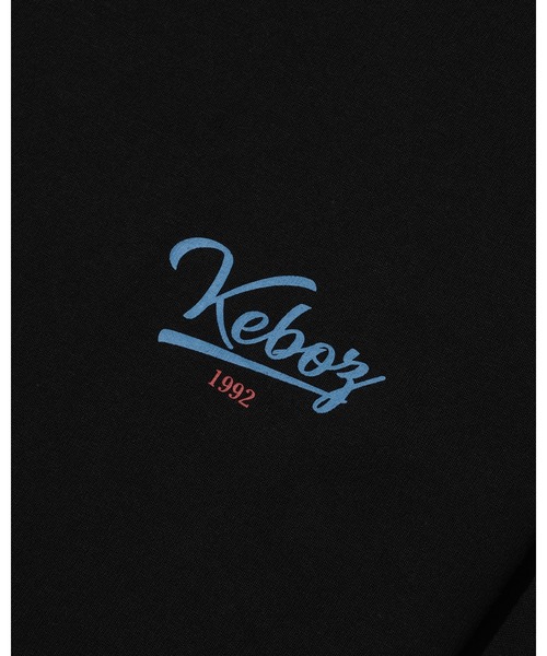 「KEBOZ」 長袖Tシャツ L ブラック メンズ_画像7