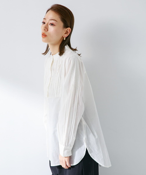 「URBAN RESEARCH Sonny Label」 長袖ブラウス FREE グレー レディース_画像8