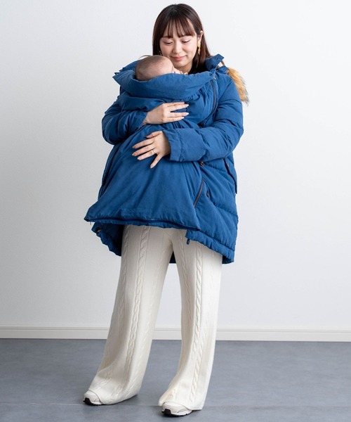 SweetMommy（スウィートマミー） マタニティ ダッカー付き モッズ風