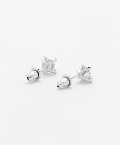 ピアス 2Pset ジルコニアピアス（M） レディースの画像