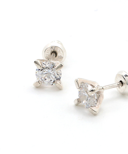 e.m. ピアス 2Pset ジルコニアピアス（M） レディース