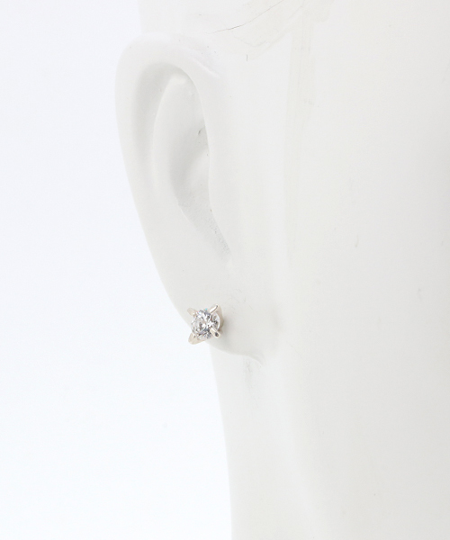 ピアス 2Pset ジルコニアピアス（M） レディースの画像