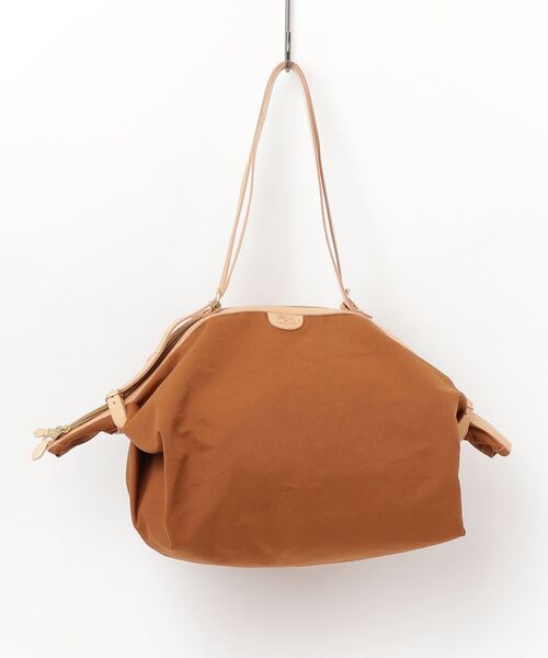 IL BISONTE ショルダーバッグ バッグ / CANVAS x LEATHER