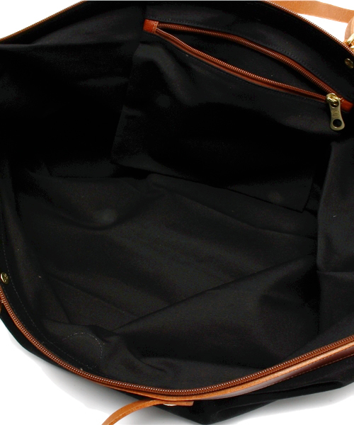 IL BISONTE ショルダーバッグ バッグ / CANVAS x LEATHER