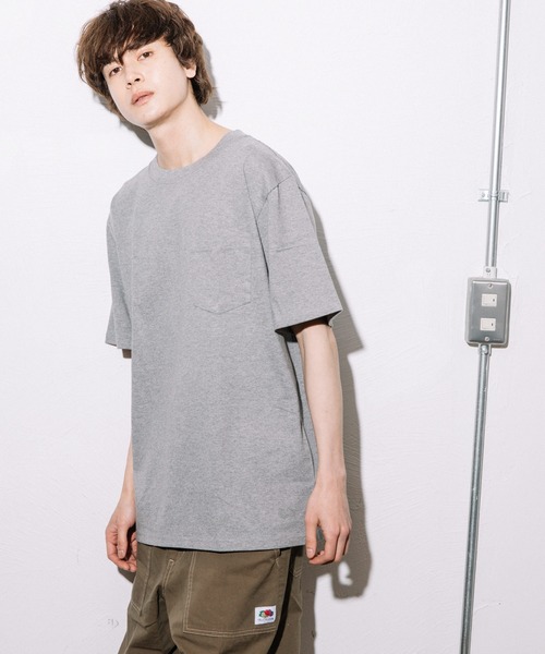 FRUIT OF THE LOOM tシャツ 7oz 天竺 ポケットTシャツ メンズ