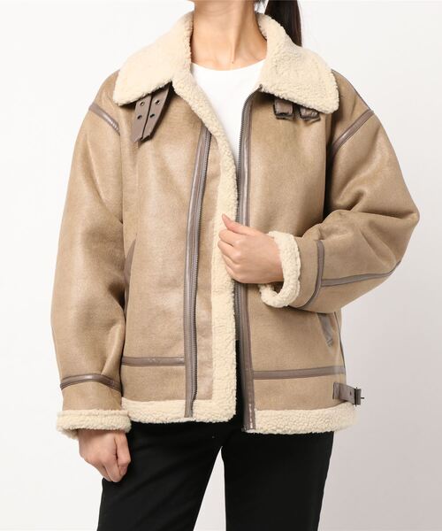 現金特価 ジャケット Ma 1 フェイクシープボアフライトジャケット New限定品 Www Muslimaidusa Org