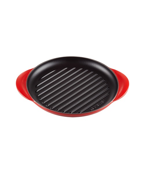 Le Creuset キッチン ラウンド・グリル 25cm : ZOZOTOWN Yahoo