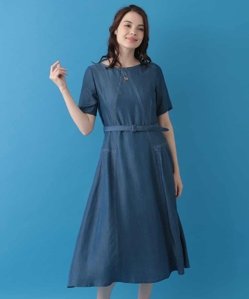 ワンピース テンセルデニムワンピース Zozotown Paypayモール店 通販 Paypayモール