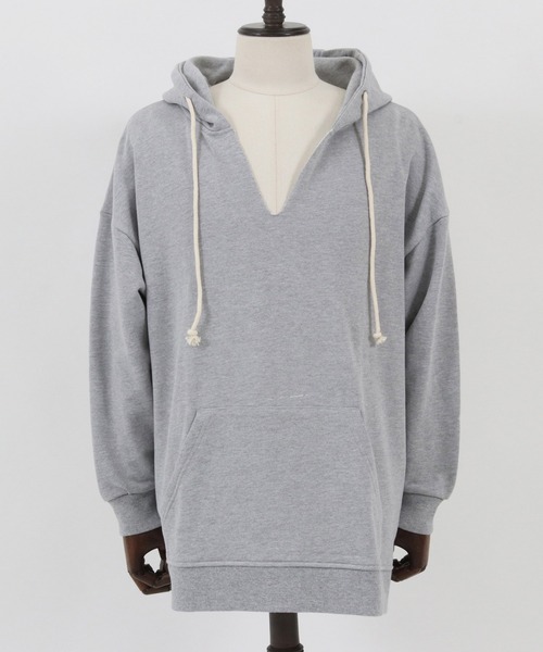 ★Supreme★送関込★入手困難!カットアウト レターズ パーカー★ Jih Nunc メンズ パーカー mpa2816-Vネックカットオフプル