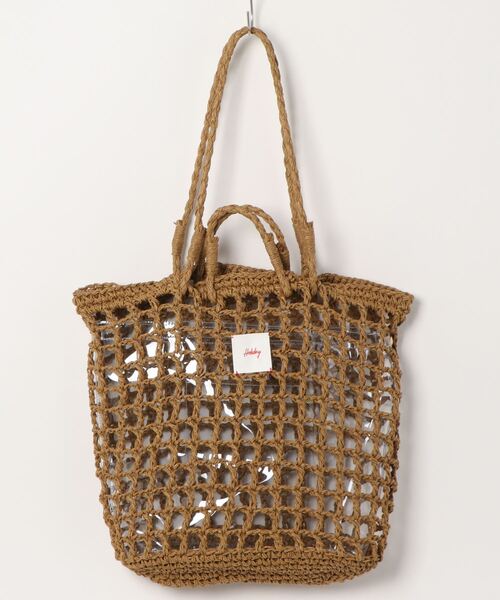 ★美品♪【ACOMMODE】アコモデ★カゴバッグ／ブラック★VOYAGE★ ACCOMMODE かごバッグ カゴバッグ ホリデーカゴバッグ