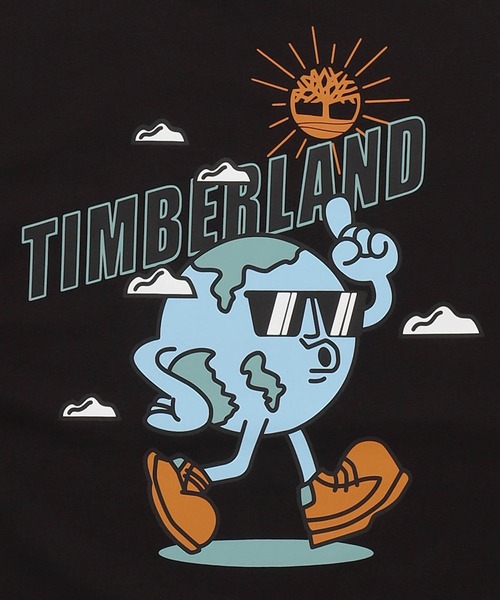 Timberland tシャツ メンズ 半袖 バック グラフィック Tシャツ