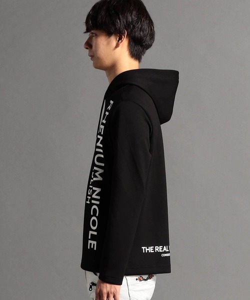 HIDEAWAYS NICOLE パーカー 「WEB限定」シンプルロゴプル