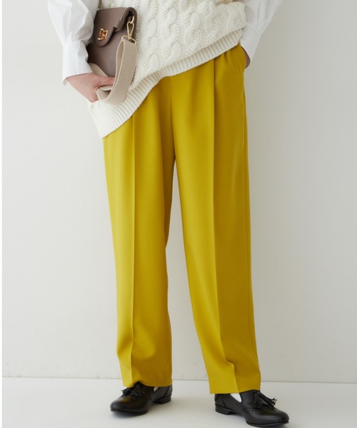 WlMan出品 human woman パンツ ツイルカラーパンツ レディース : ZOZOTOWN
